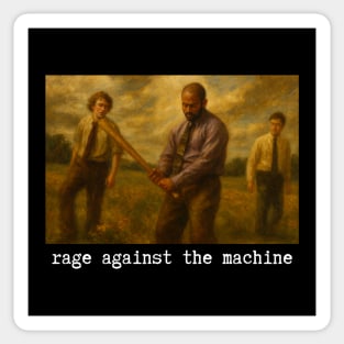 Rage Against Office Space Sticker